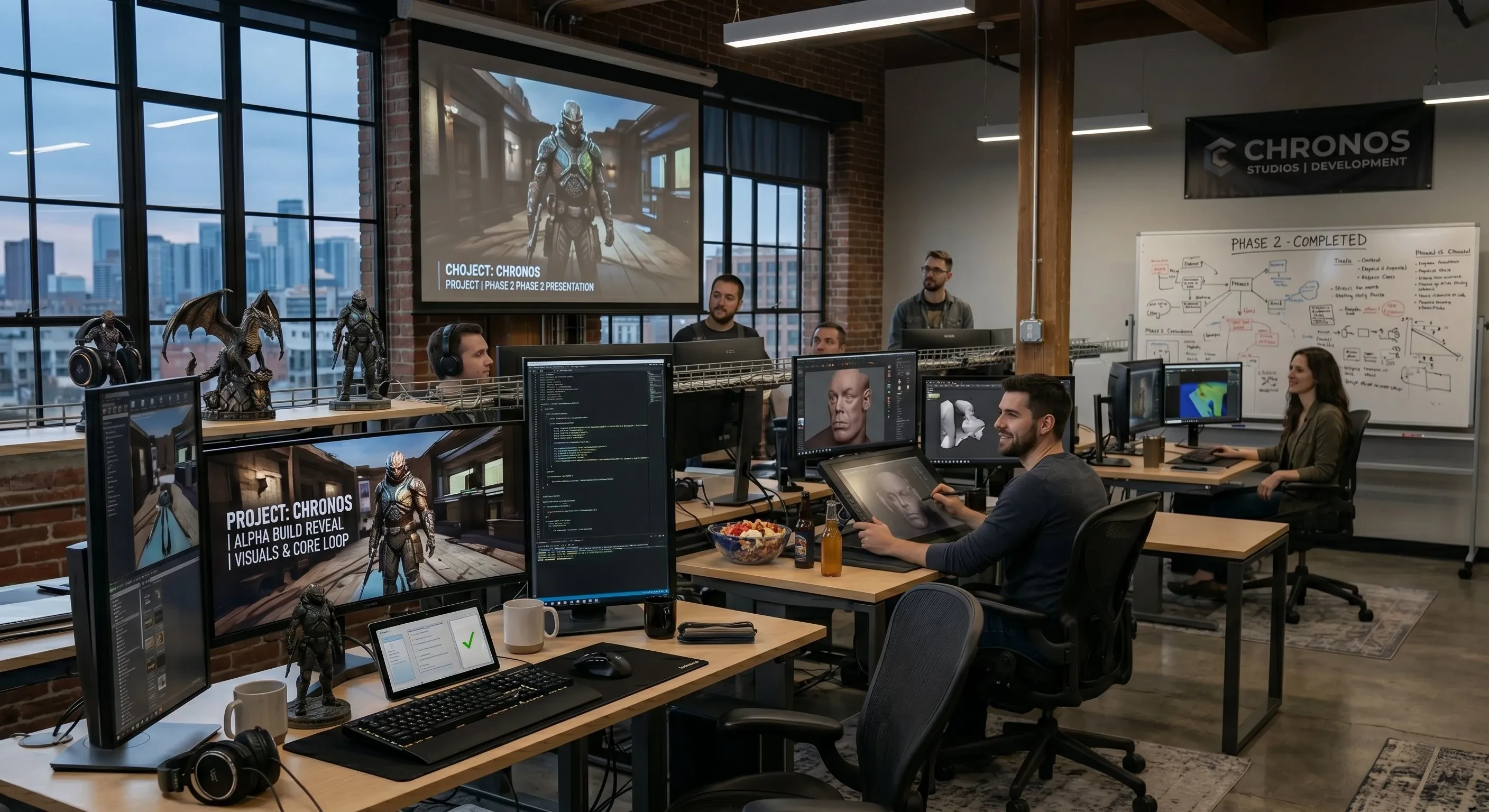 Studio developer workspace screenshot